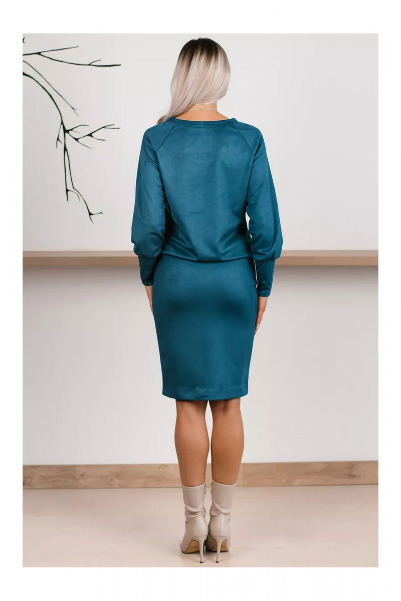 Юбочный костюм MONA STYLE FASHION&DESIGN 19089/2 лазурный