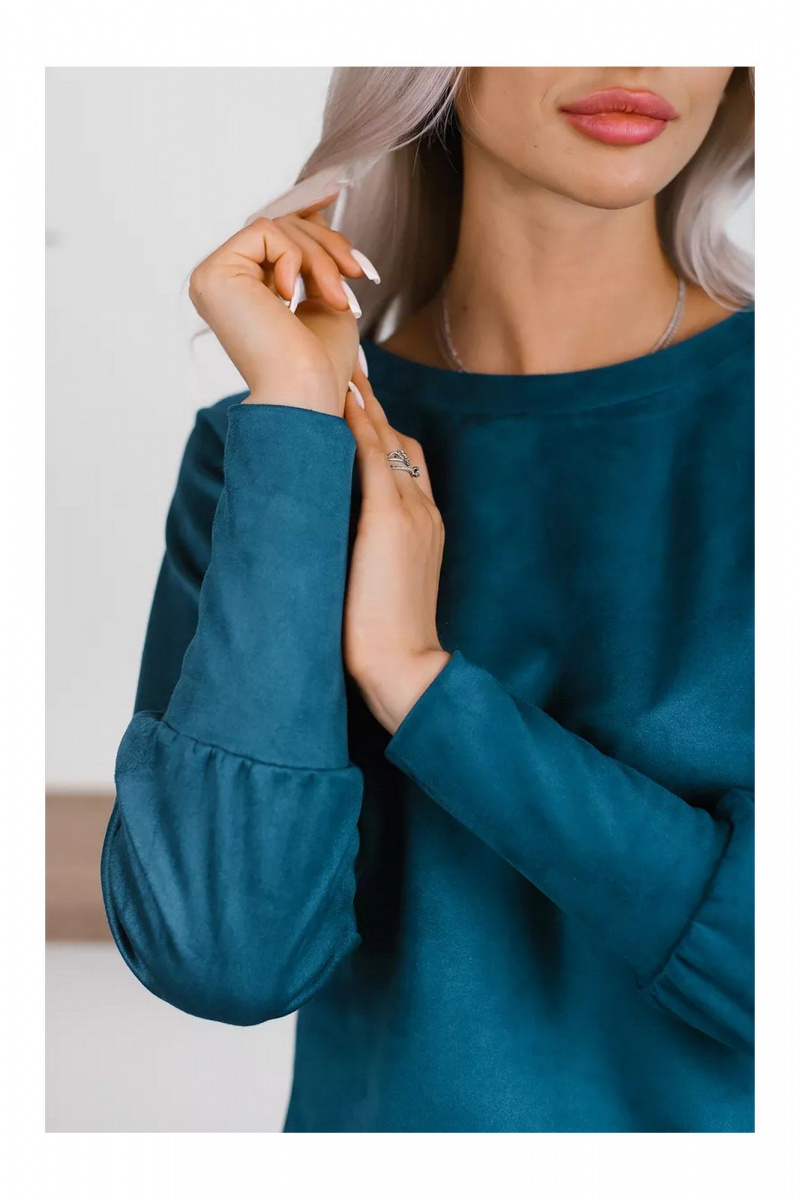 Юбочный костюм MONA STYLE FASHION&DESIGN 19089/2 лазурный