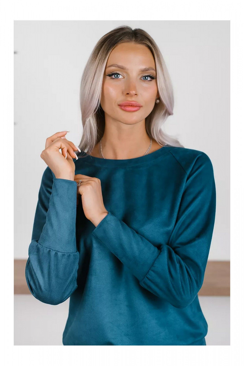 Юбочный костюм MONA STYLE FASHION&DESIGN 19089/2 лазурный