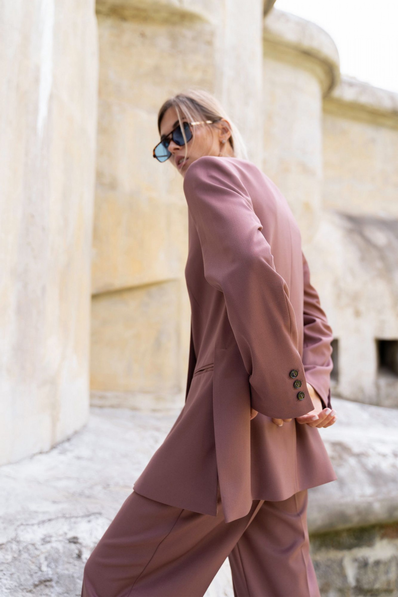 Брючный костюм SILVERSPICE S-1418 Rose_Brown
