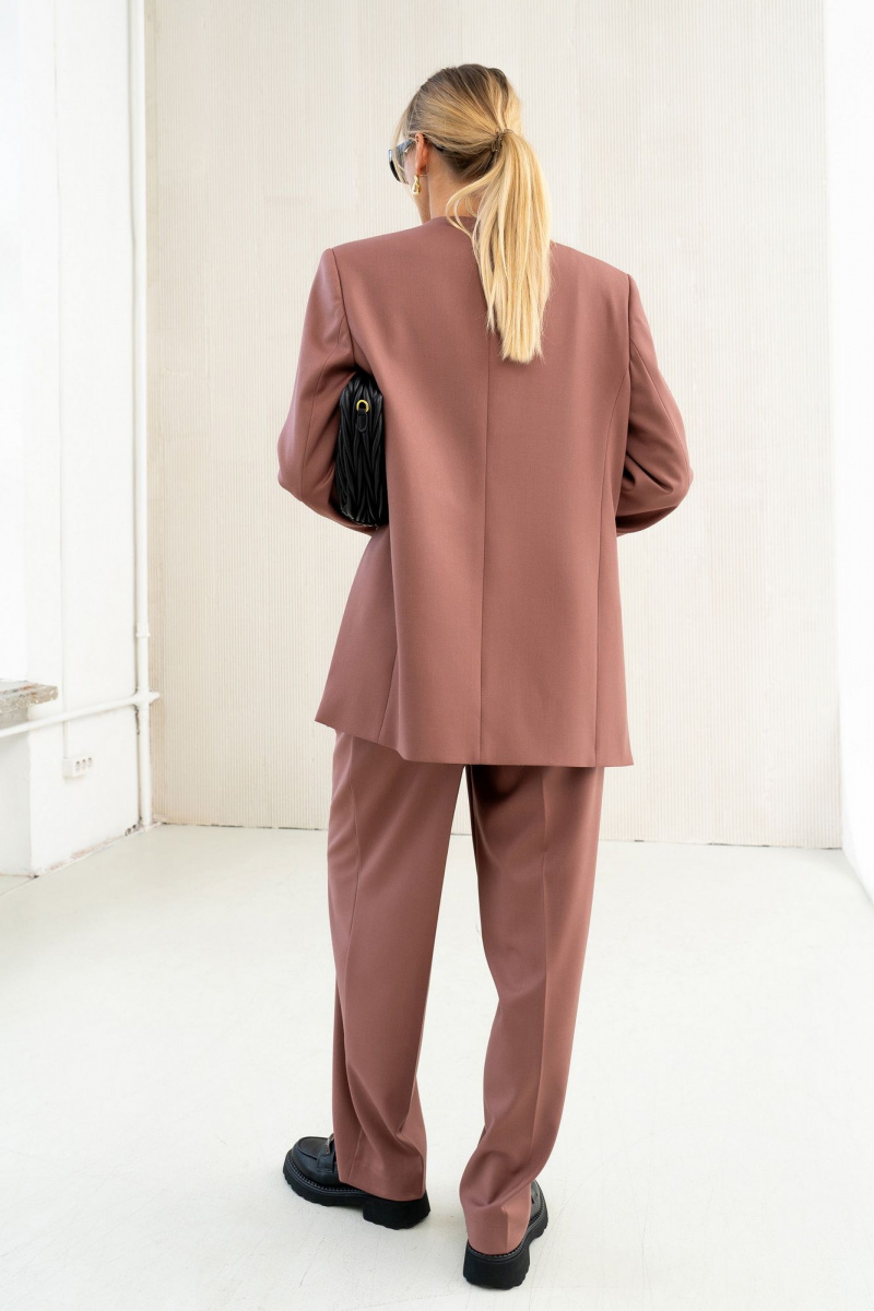 Брючный костюм SILVERSPICE S-1418 Rose_Brown