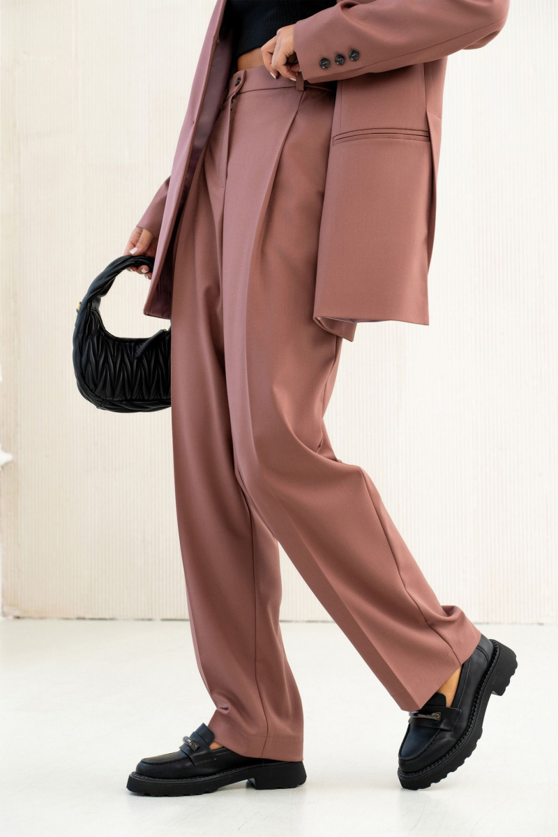 Брючный костюм SILVERSPICE S-1418 Rose_Brown