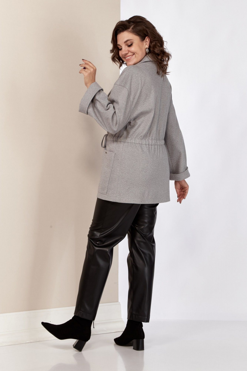 Жакеты AVA fashion М-073.01 серый