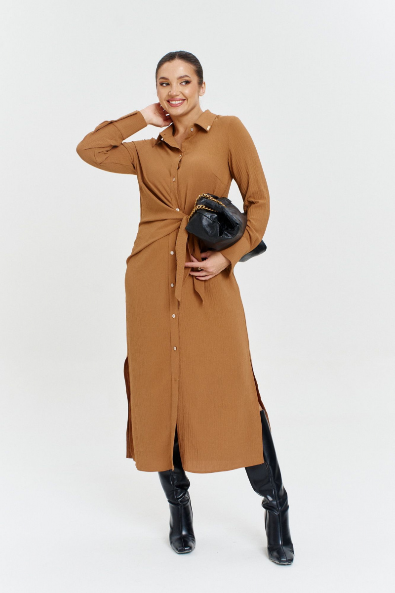 Платья Anastasia 1135 кофе