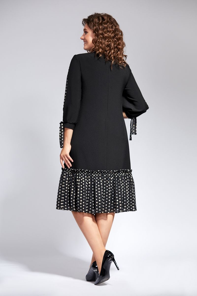 Платье Милора-стиль 812 черный