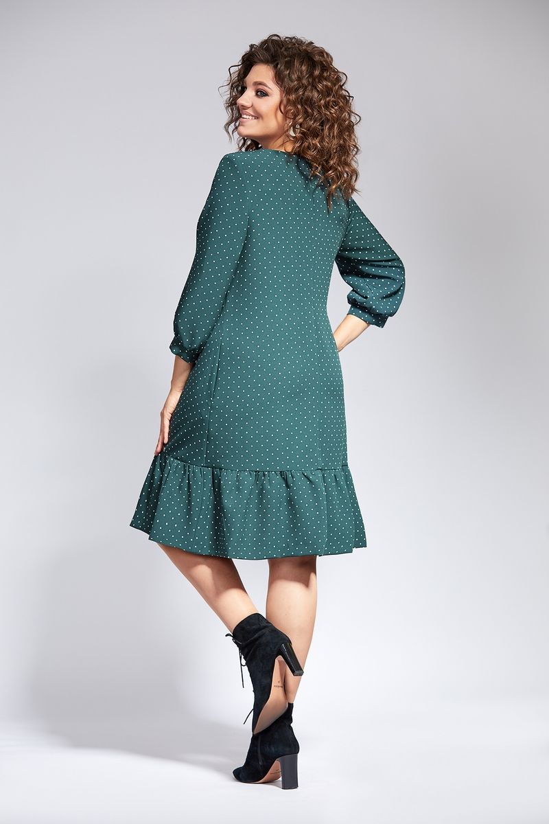 Платье Милора-стиль 818 зеленый