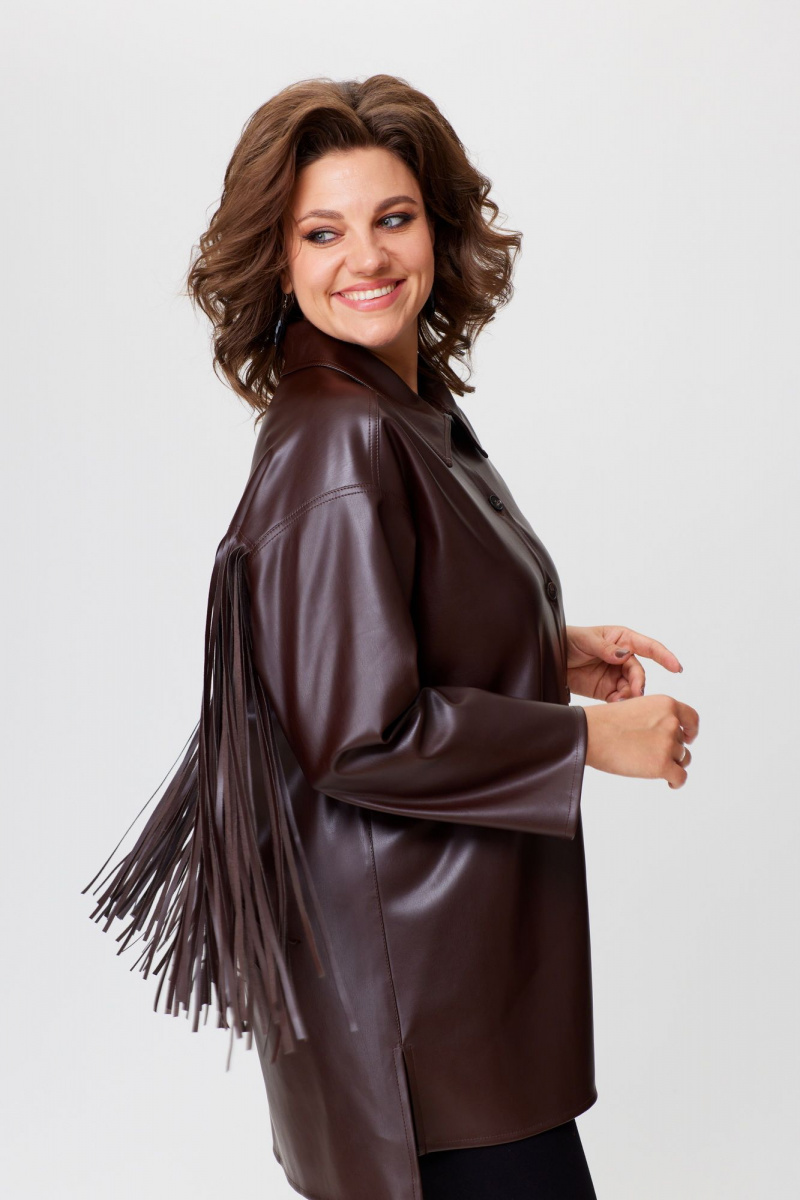 Рубашки Avenue Fashion 0330 шоколад