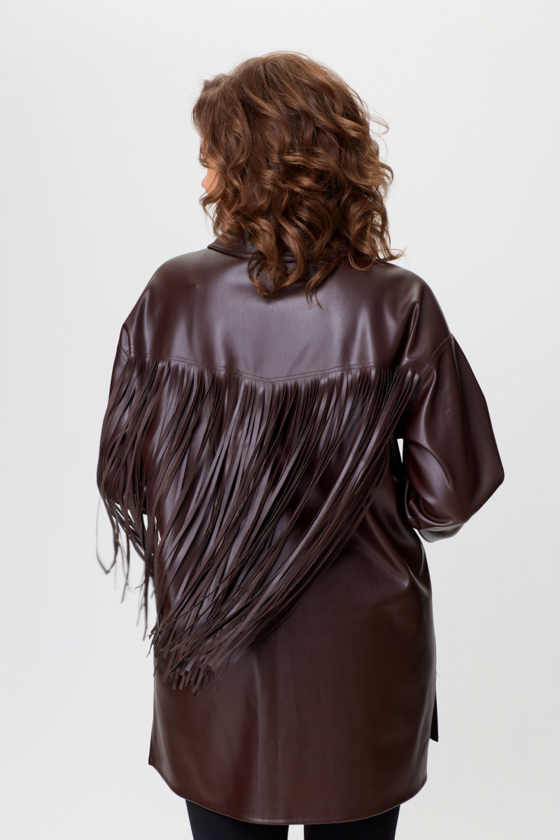 Рубашки Avenue Fashion 0330 шоколад