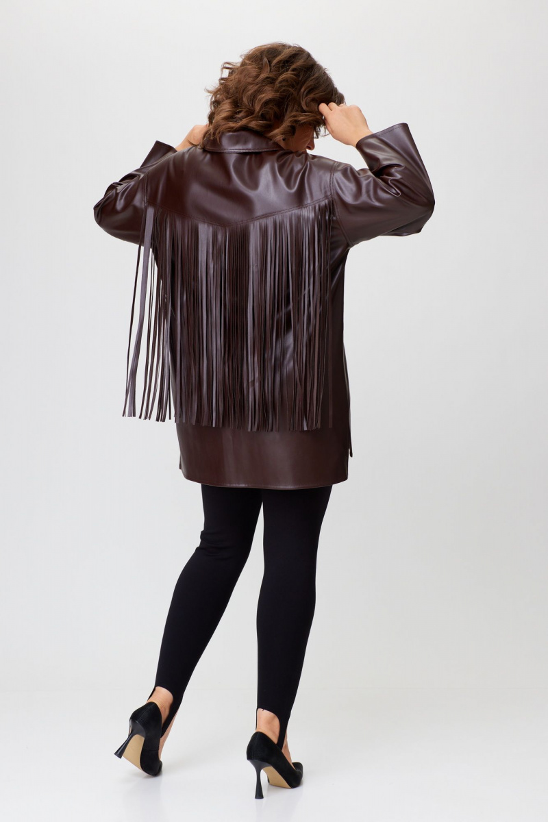 Рубашки Avenue Fashion 0330 шоколад