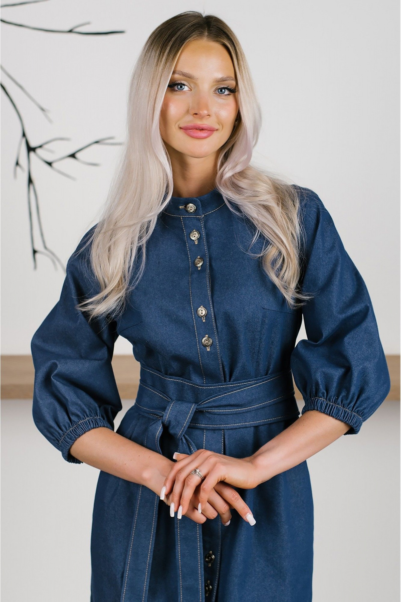 Платья MONA STYLE FASHION&DESIGN 24044/1 синий