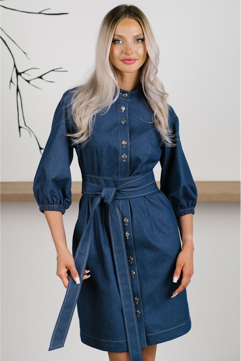 Платья MONA STYLE FASHION&DESIGN 24044/1 синий