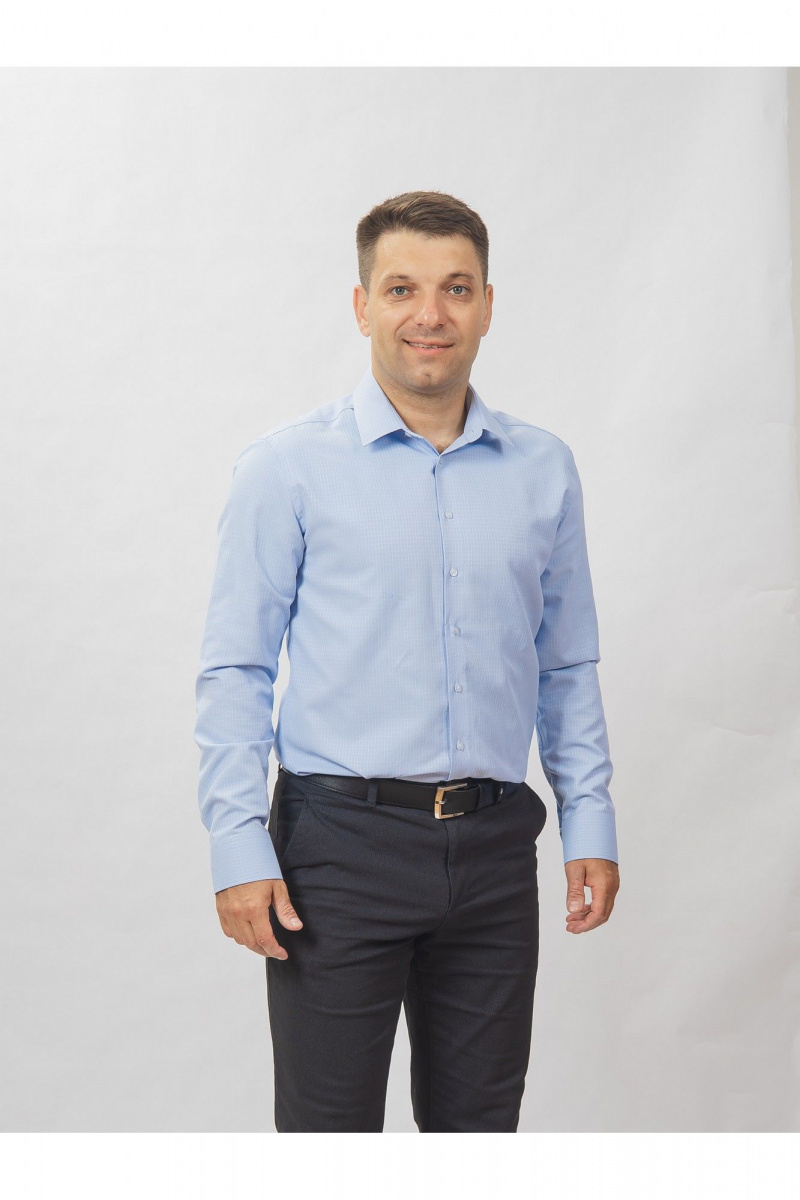 Рубашки с длинным рукавом Nadex 01-047411/520-24 голубой