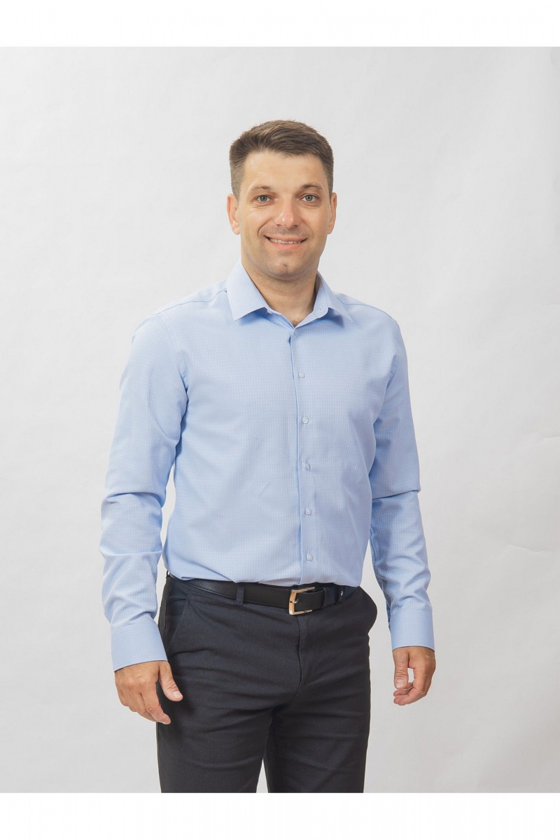 Рубашки с длинным рукавом Nadex 01-047411/520-24 голубой