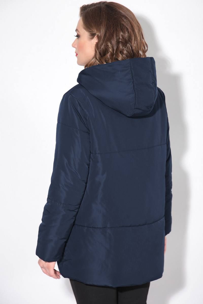 Женская куртка LeNata 11144 темно-синий