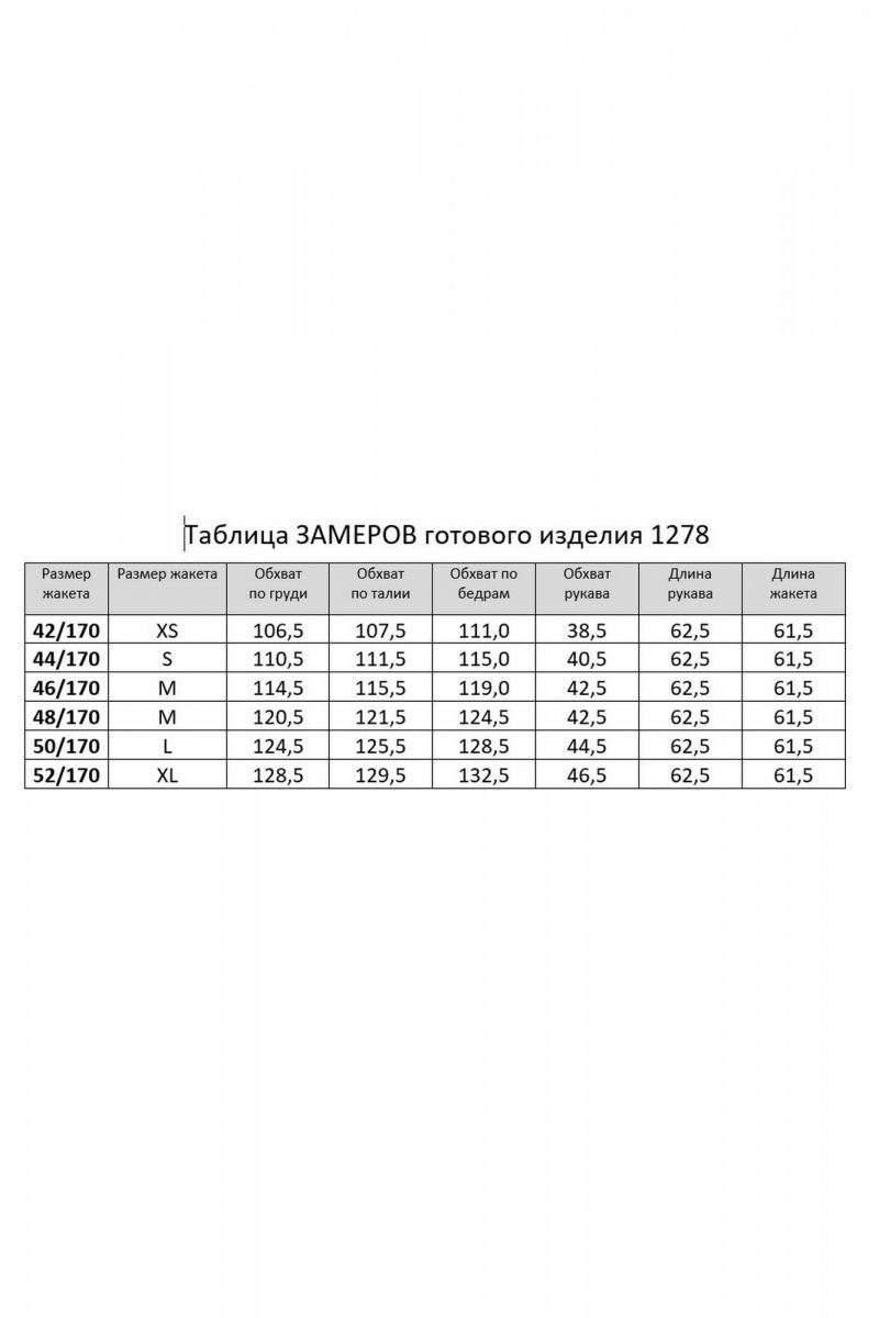 Жакеты RINKA 1278/1