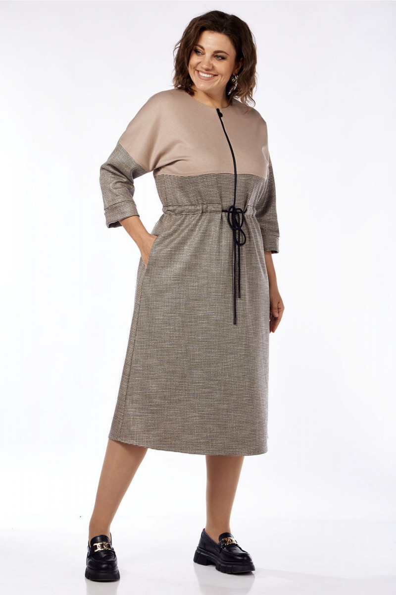 Платья Lady Style Classic 2757 бежевый