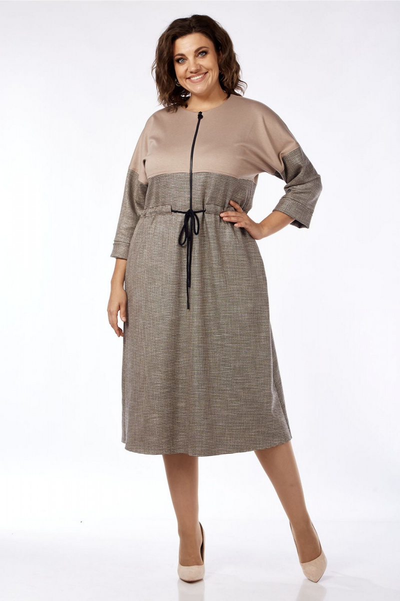 Платья Lady Style Classic 2757 бежевый