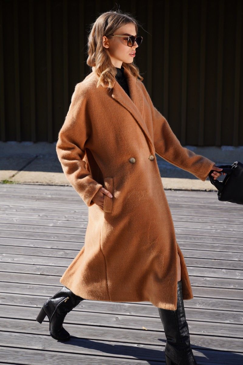 Женское пальто Prestige 3970/170 песочный