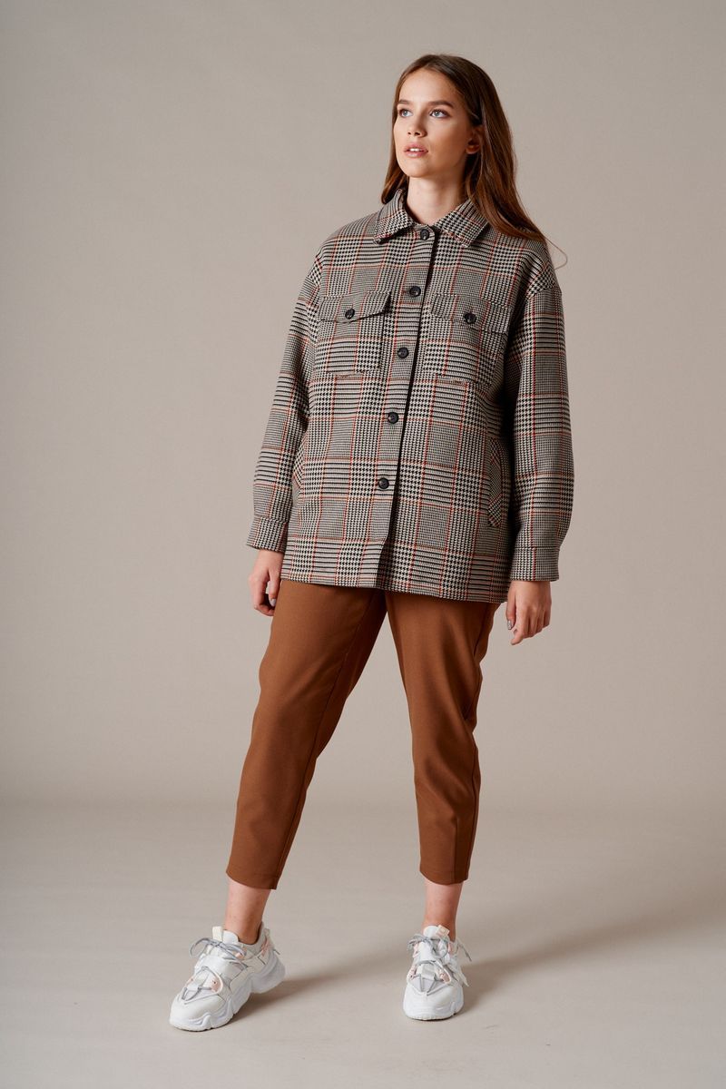 Женская куртка SVETLANOVA 507 коричневый