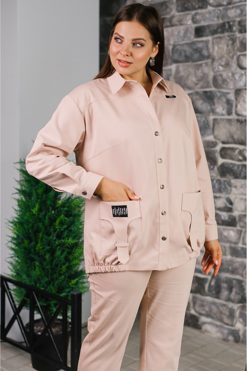 Брючный костюм TAEMNA 24010/1 бежевый