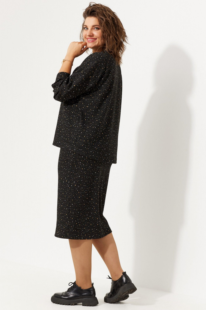 Юбочный комплект BegiModa 3068 черное_небо
