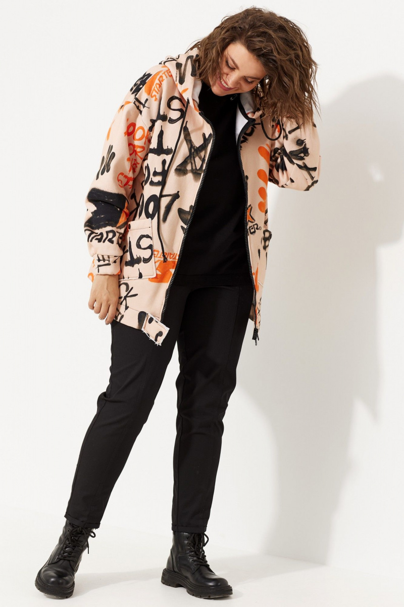 Кофты BegiModa 4101 оранж