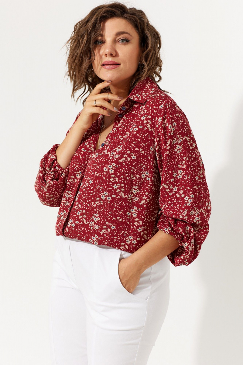 Блузы BegiModa 4104 вино