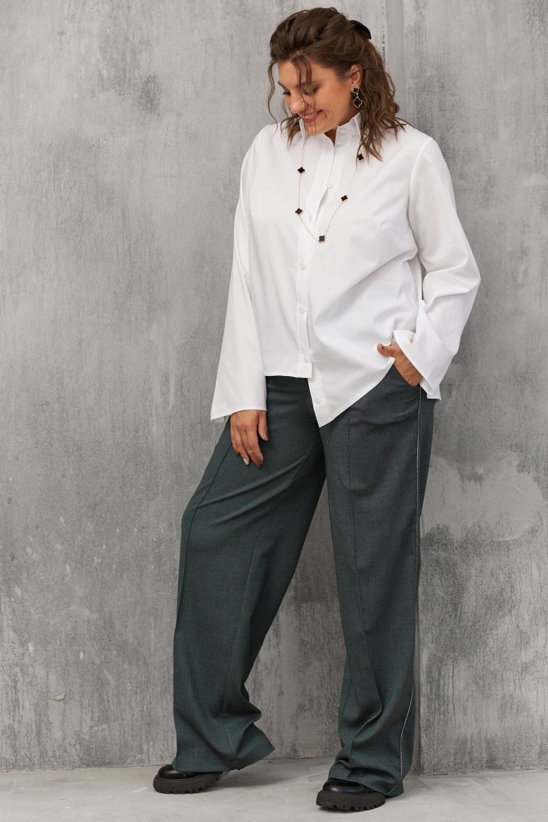Блузы BegiModa 4108 белый