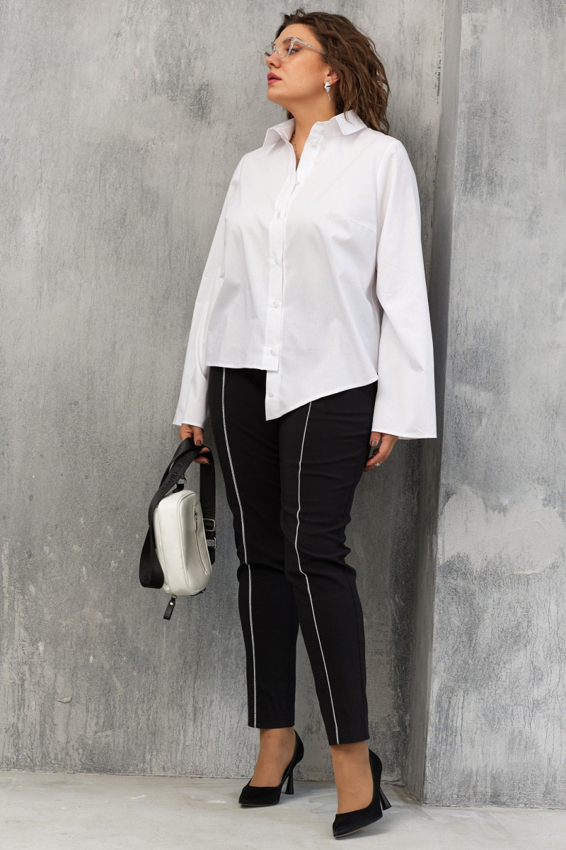 Блузы BegiModa 4108 белый