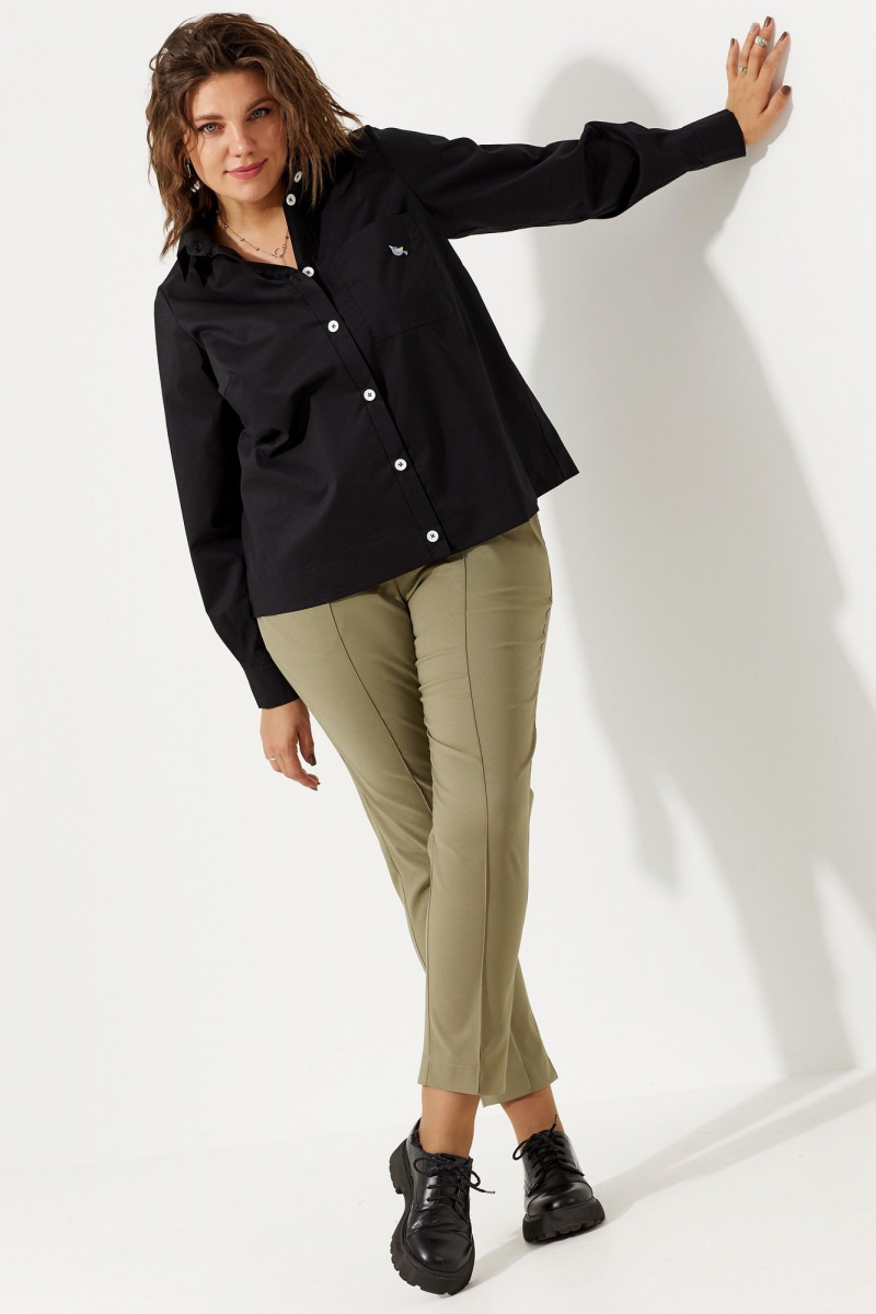 Брюки BegiModa 6054 оливка