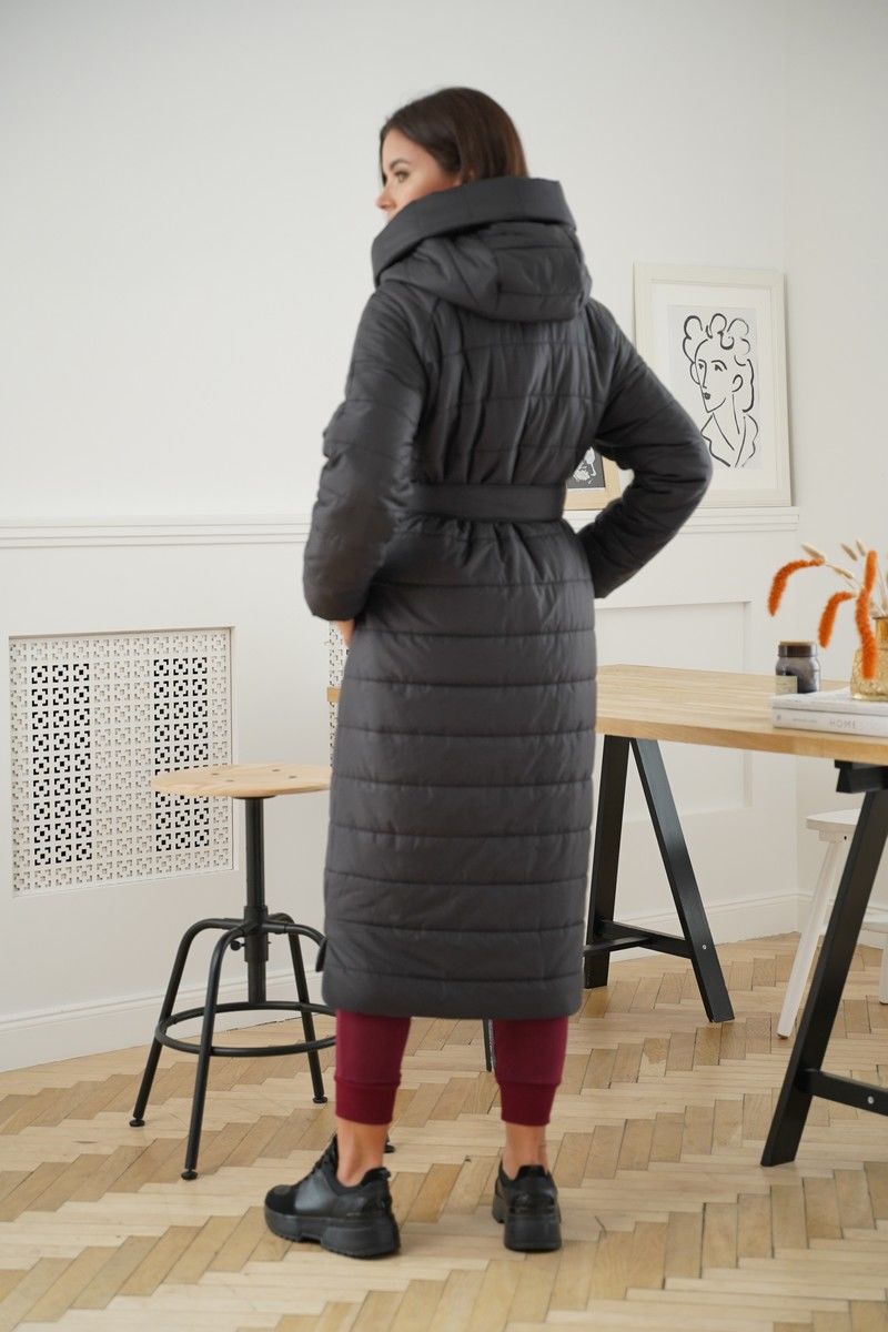 Женское пальто LadisLine 1278 черный