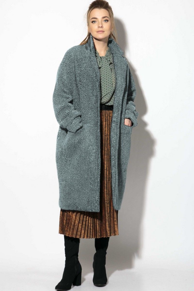 Женское пальто SOVA 11112 серый