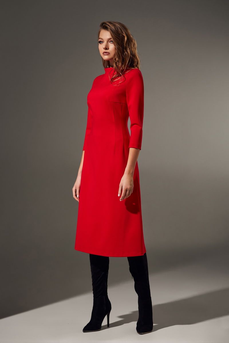 Платье Andrea Fashion AF-68 красный