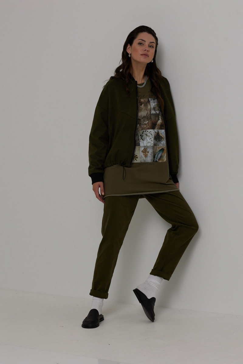 Джемперы MG Wear 1001 хаки