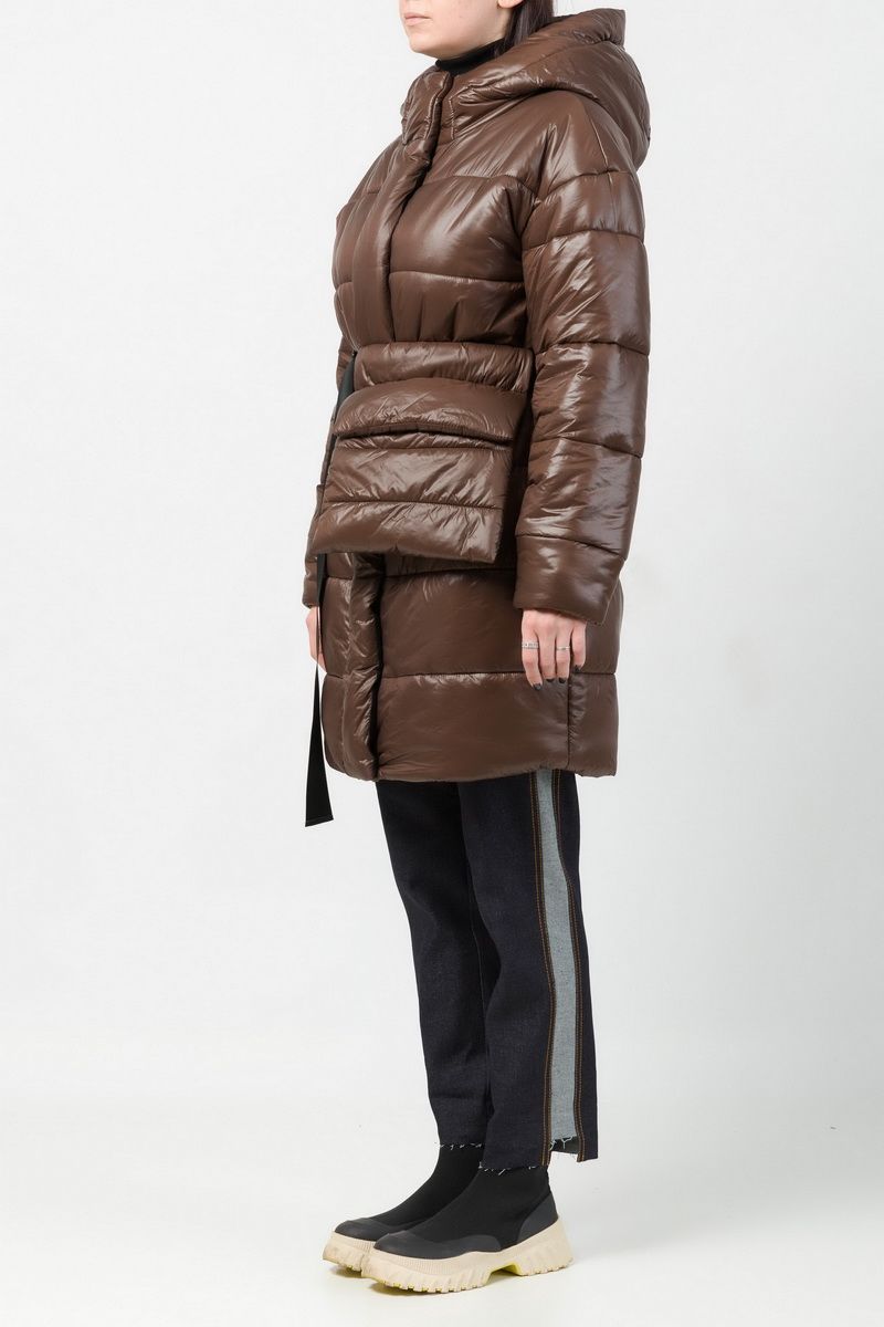Женское пальто Favorini 31035 коричневый