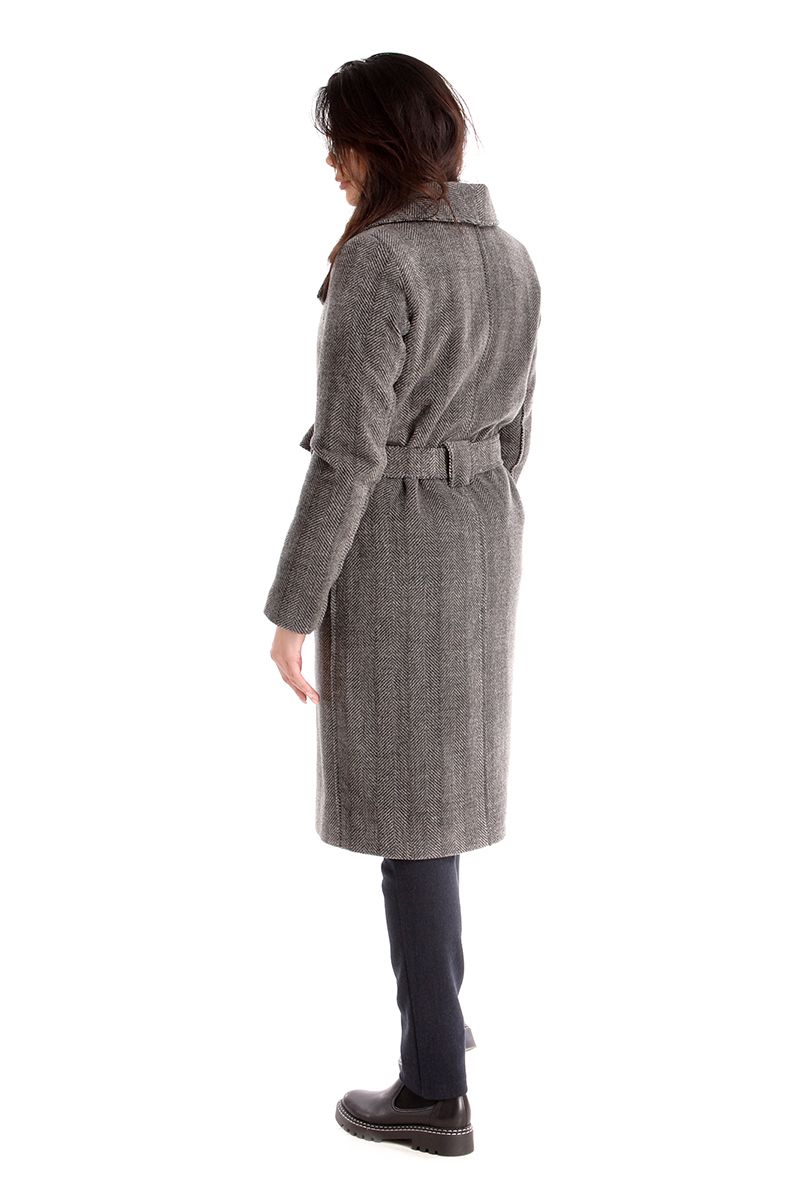Женское пальто IUKONA 7000 темно-серый