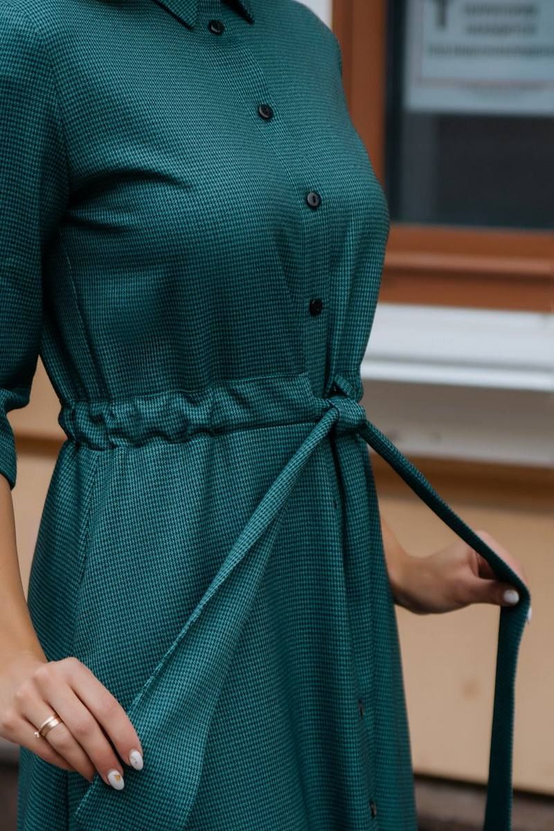 Платье KRASA - Danaida 184-20 зеленый