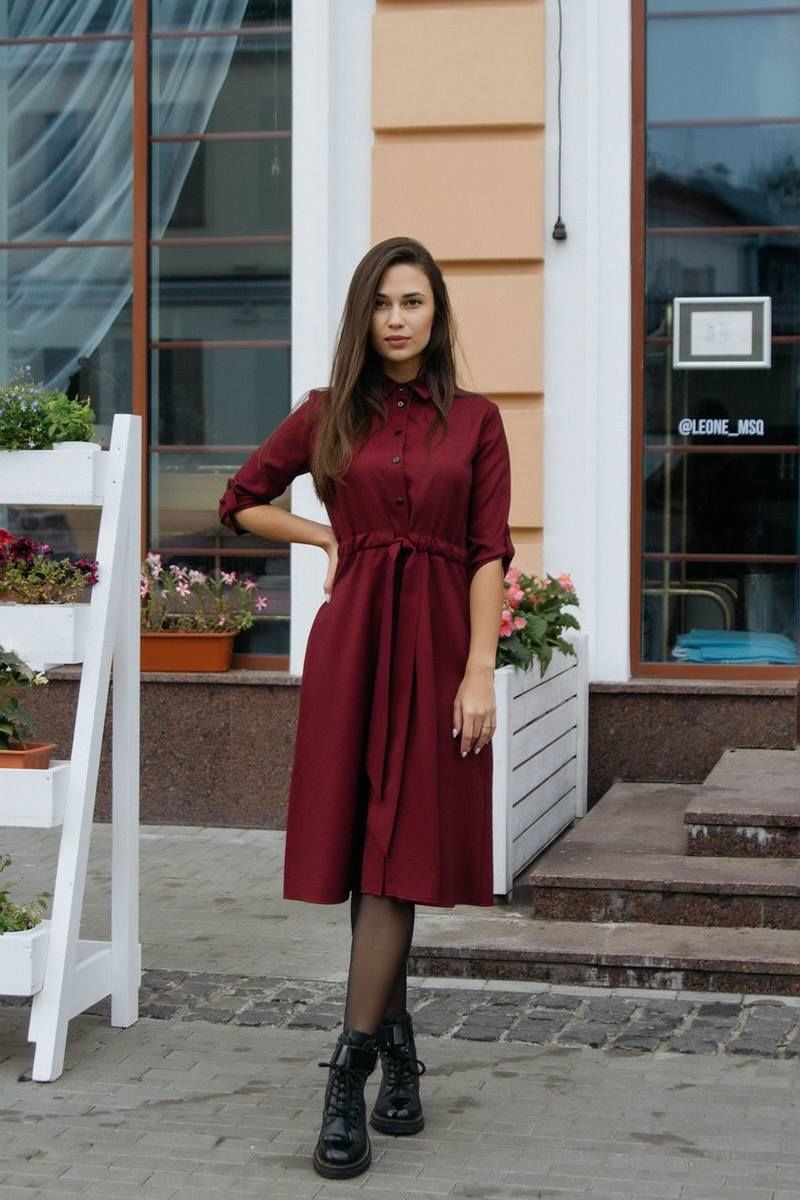 Платье KRASA - Danaida 184-20 красный