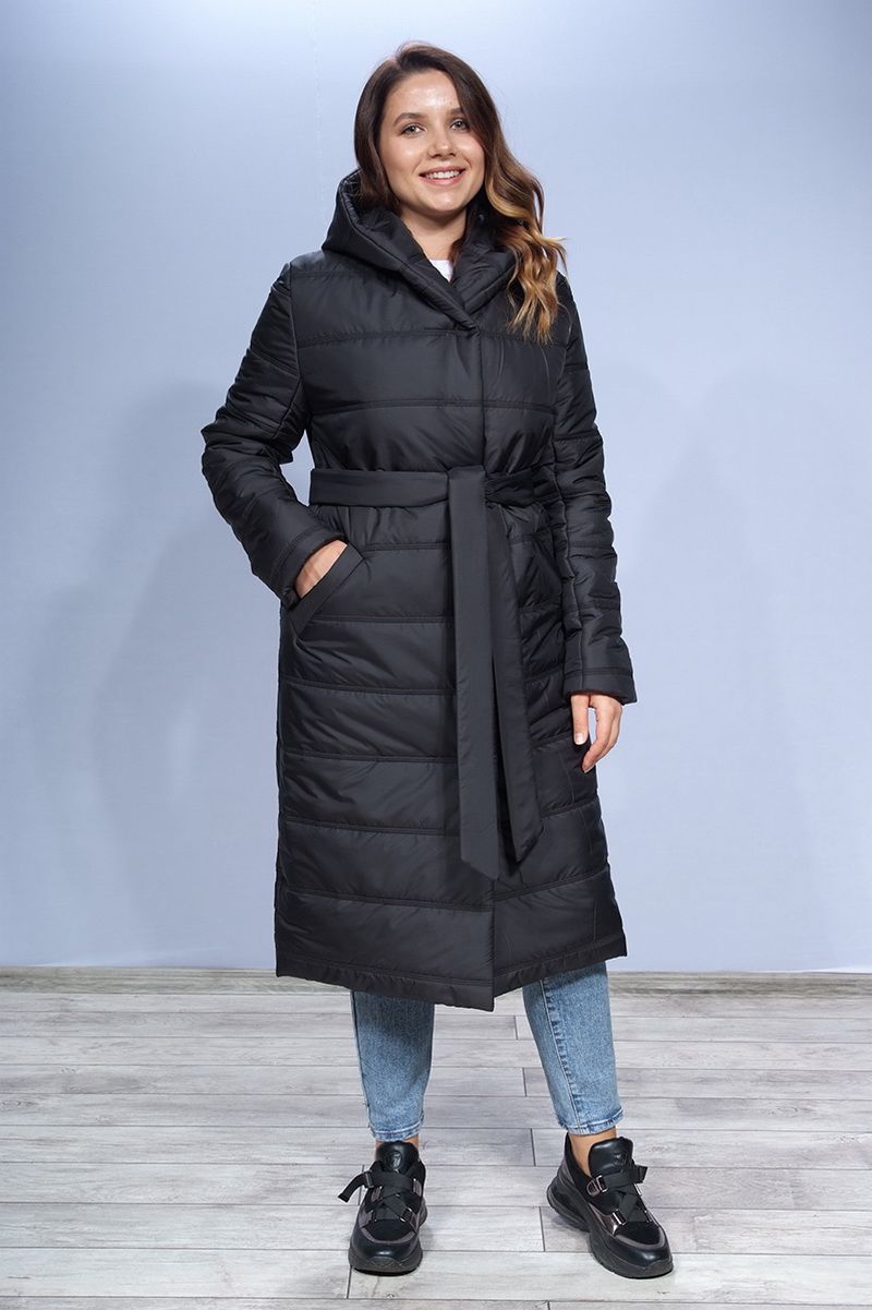 Женское пальто LUXTEX 1120 черный