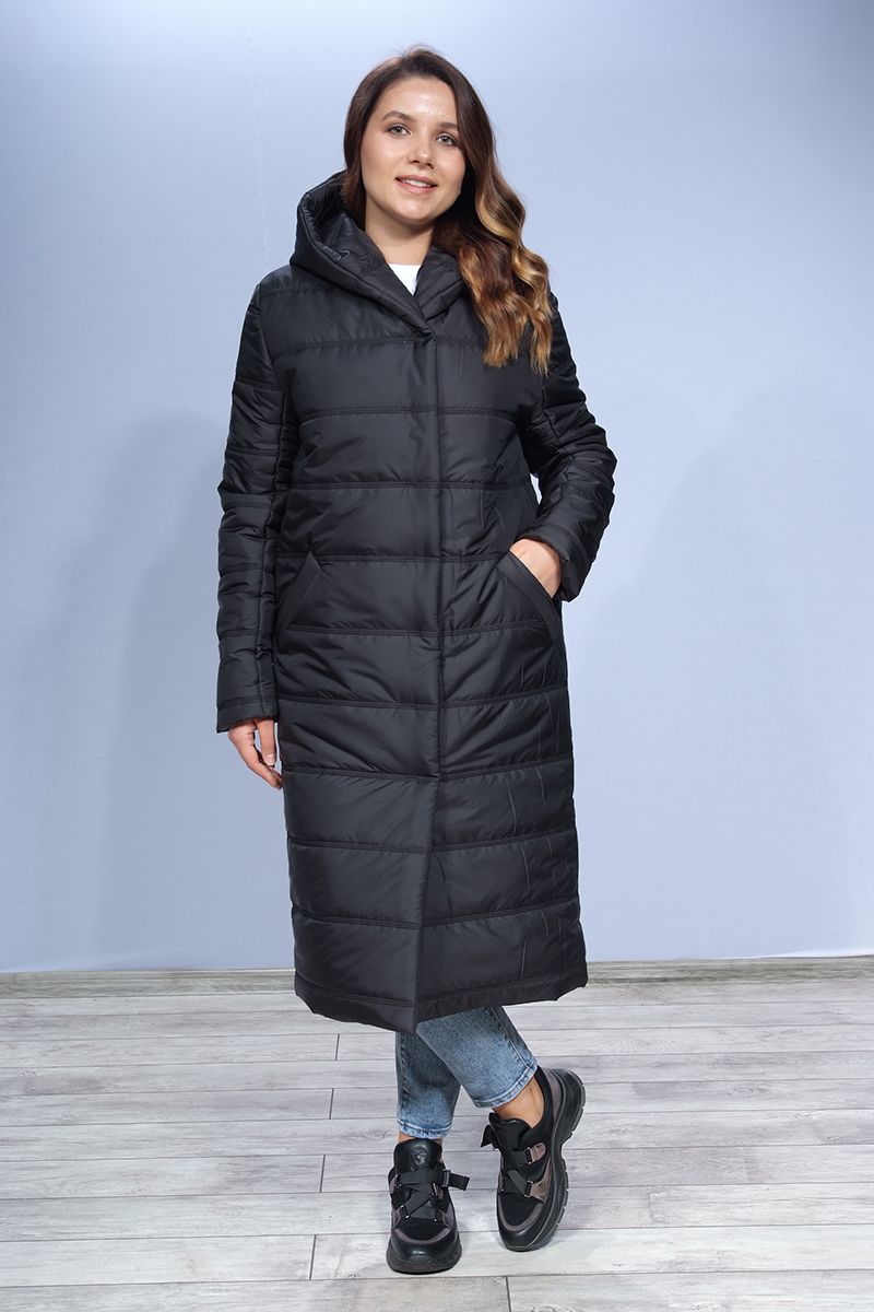 Женское пальто LUXTEX 1120 черный