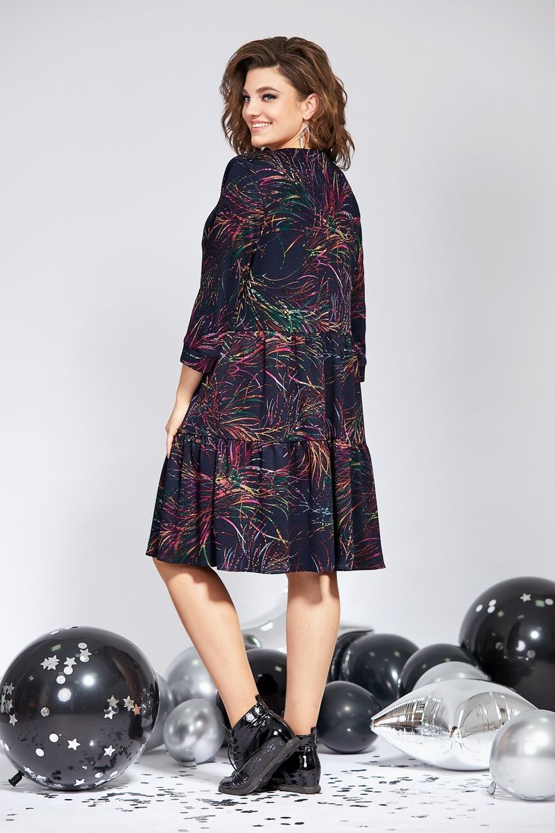 Платье Милора-стиль 822 цв.принт