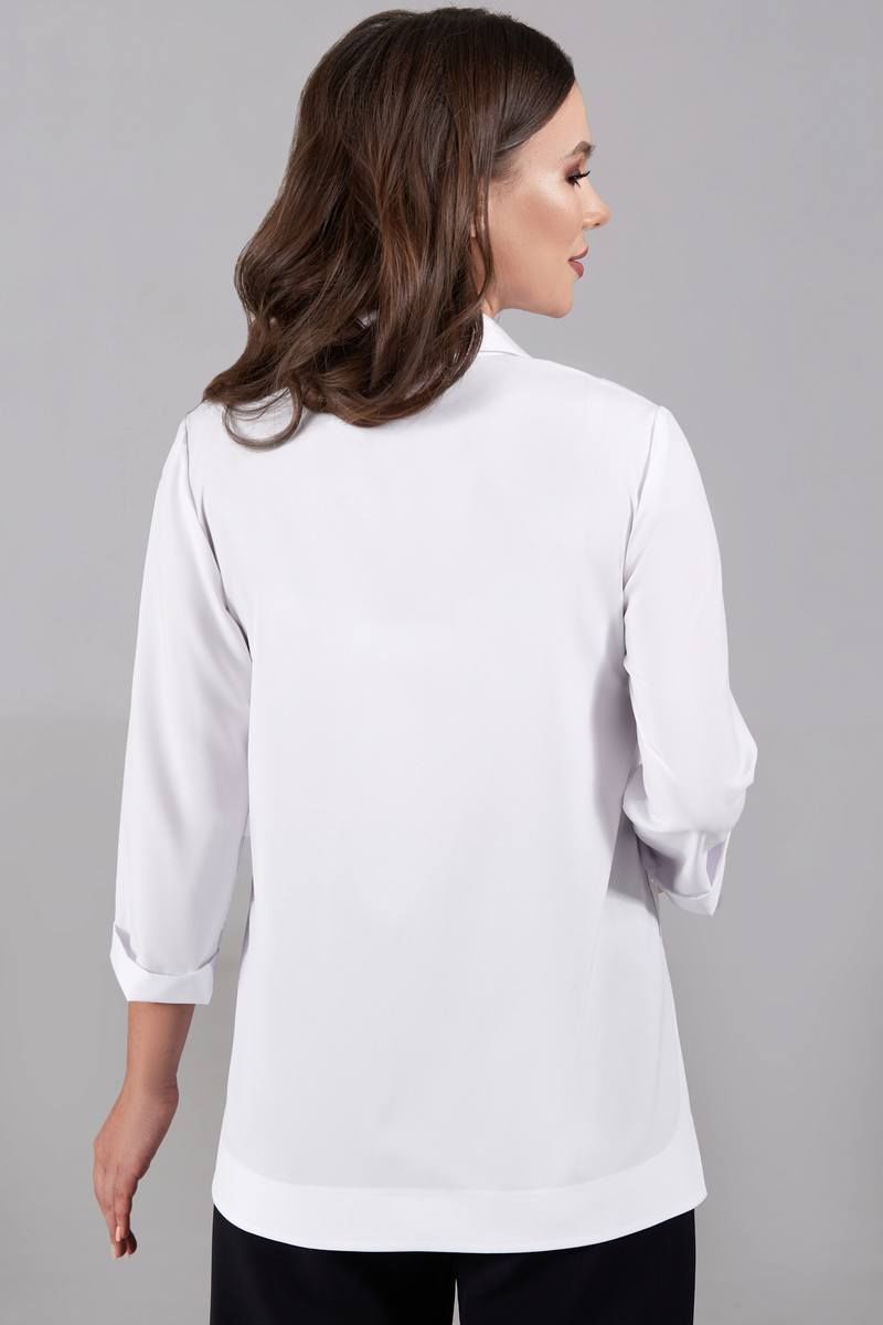 Блузы Teffi Style L-1504 белый