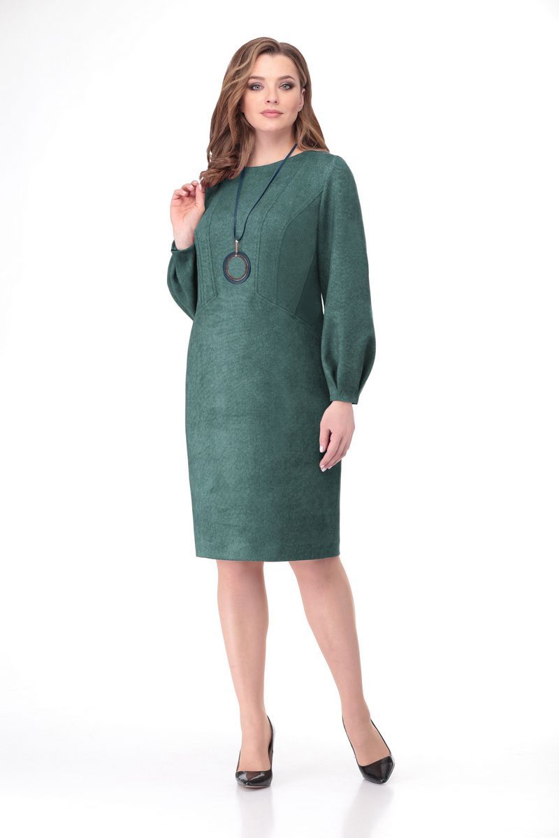 Платье VOLNA 1172 мятно-зеленый