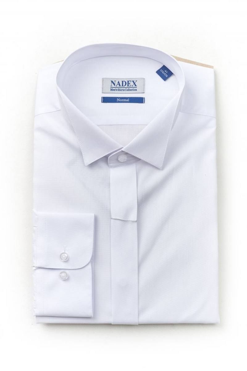 Рубашки с длинным рукавом Nadex 312011И_182 белый