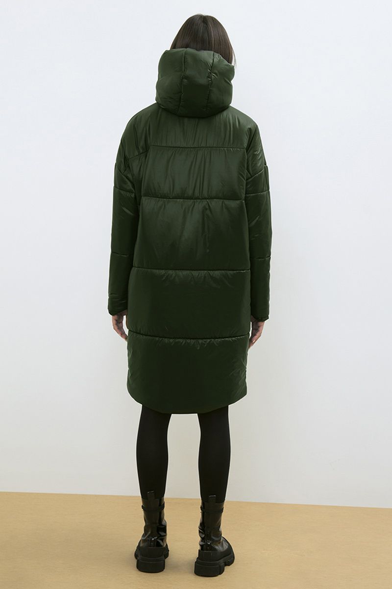 Женская куртка LaVeLa L70025 зеленый