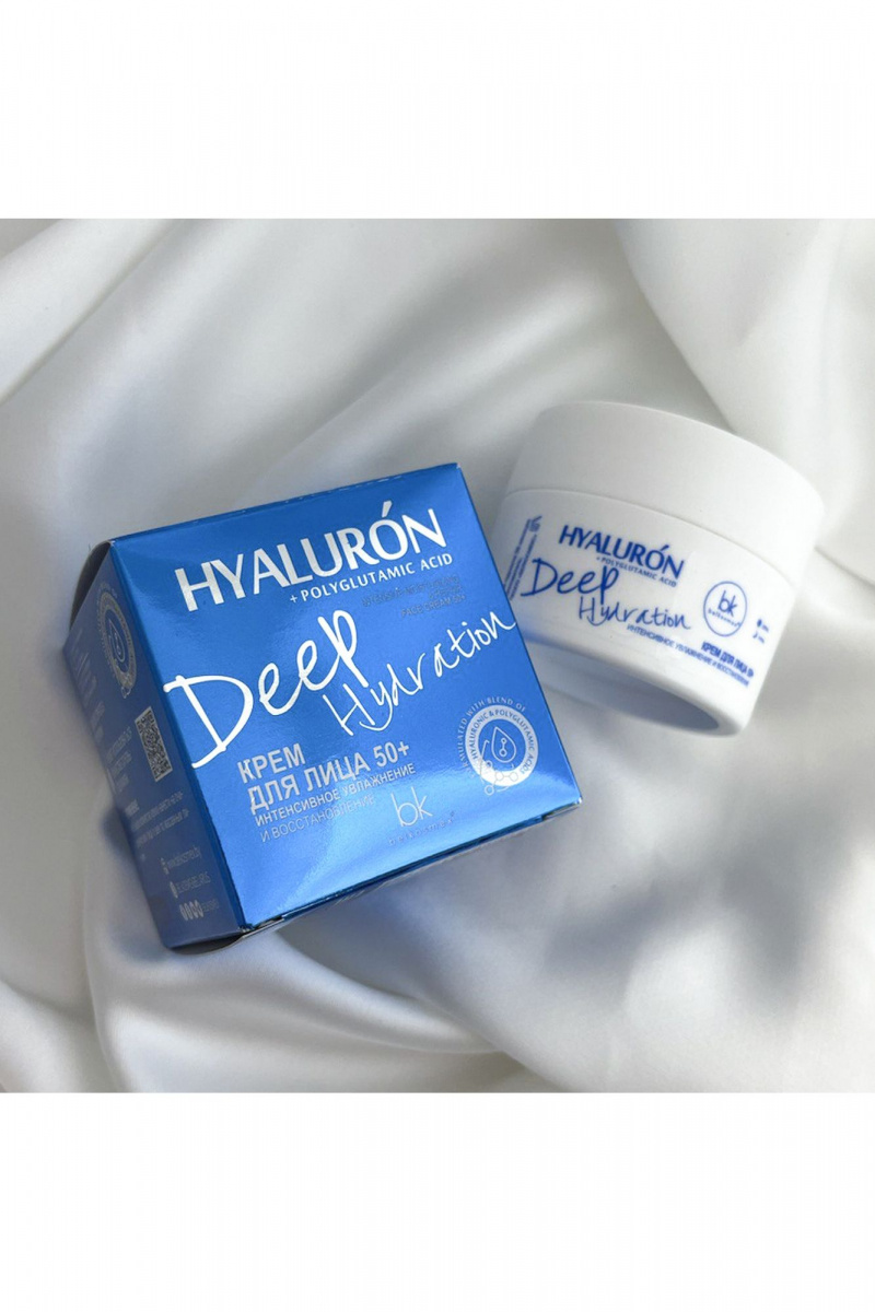 Кремы для лица Belkosmex HYALURON Deep Hydration Крем для лица 50+