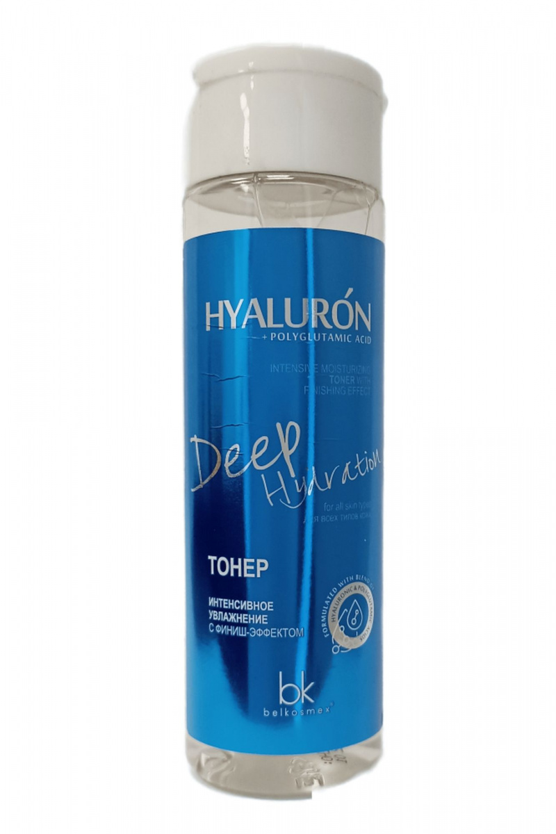 Тоники и лосьоны Belkosmex HYALURON Deep Hydration Тонер интенсивное увлажнение