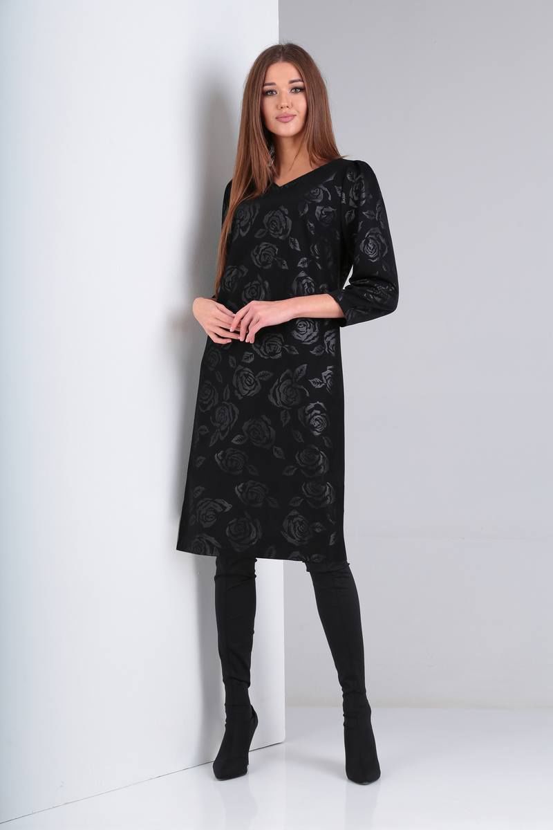 Платье Viola Style 0942 черный