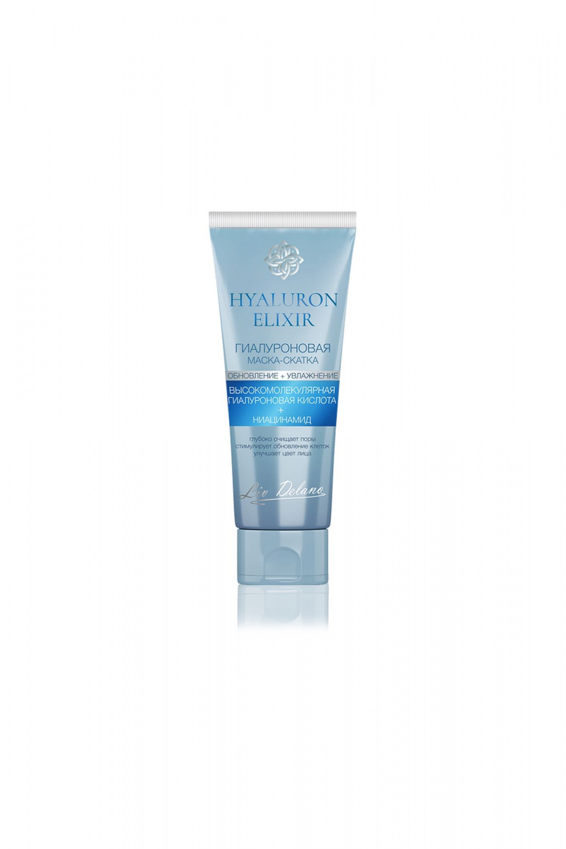 Маски для лица LIV DELANO Hyaluron Elixir Гиалуроновая маска-скатка