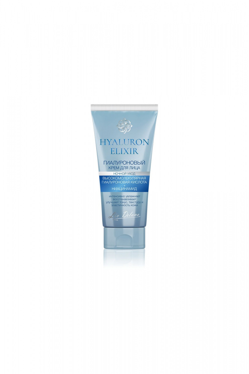 Кремы для лица LIV DELANO Hyaluron Elixir Гиалуроновый крем ночной уход
